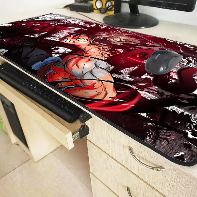 XGZ Black Clover Anime Large Size Gaming Mouse Pad Anti-slip PC Computer Gamer Mousepad Desk Mat Lo