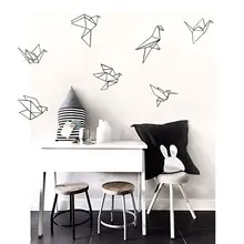 Резные стикеры на обои журавли креативная детская комната гостиная спальня фон декоративной живописи производители весь