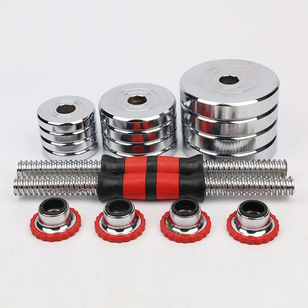 25mm Barbell Spin Lock Gym Dumbbell Collar Screw Clips Clamps Hex Nut Attachment Fitness Equipments