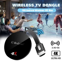 ТВ-палка 4k anycast fire для airplay plus для netflix для android для google для chromecast для hdmi wifi для cromecast Беспроводная