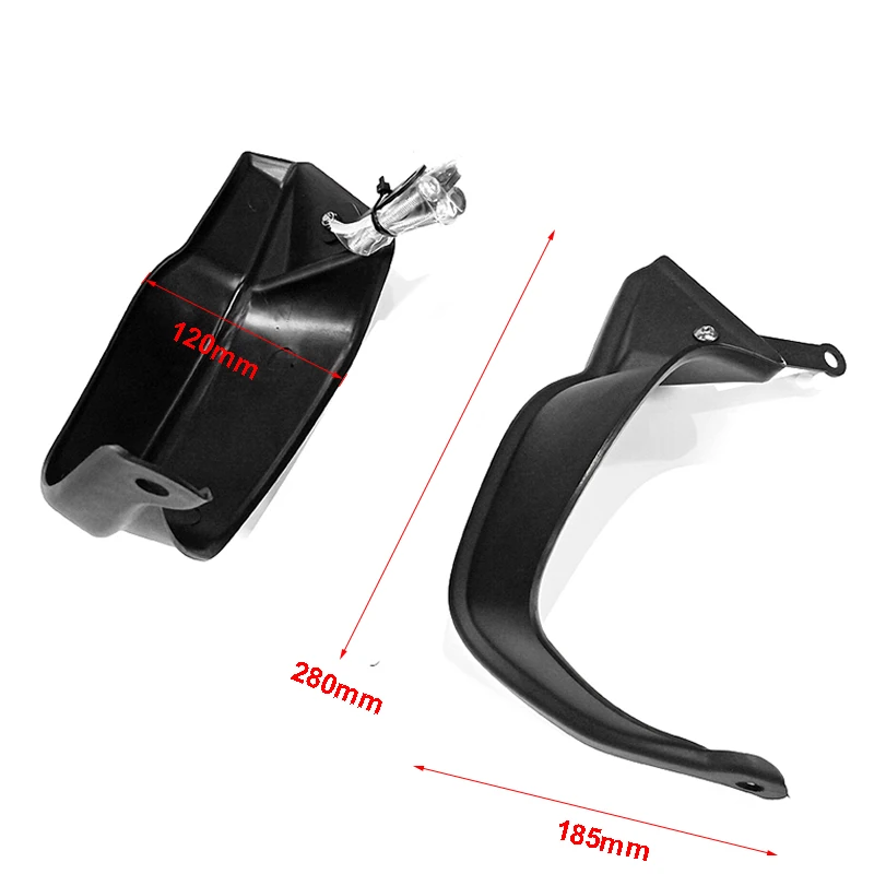 Motorcycle Hand Handle Bar Handguard Hand Guards Brush Guard Wind Deflector (5)