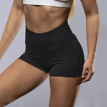 

2020 High Waist Women Shorts Basic Slip Bike Shorts Compression Workout Leggings Shorts Capris Women Clothing #4.21