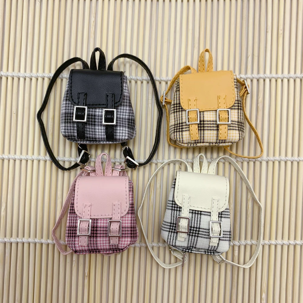 Doll Bag Toys Doll Accessories 1/6 1/8 1/12 BJD Dolls bag DIY doll Toys Backpack Bag For Handmand Dress Up Labubu