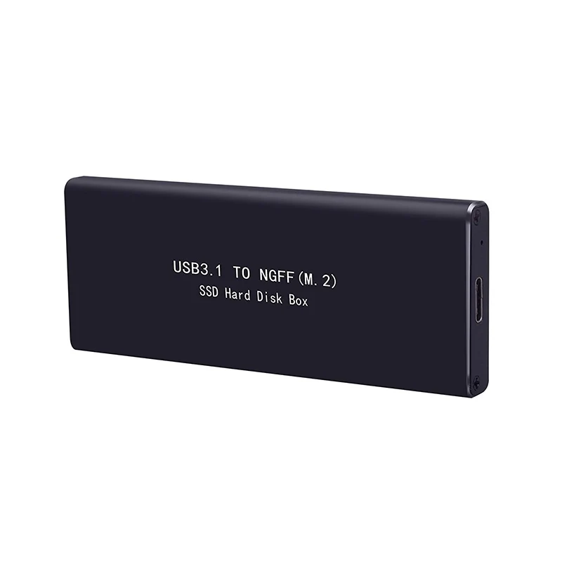 USB 3 1 к M.2 NGFF SSD Тип C адаптер Карточка Внешний корпус чехол для 2230/2242/2260/2280 B Ключ/B + м