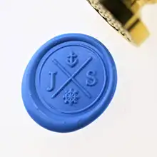 Персонализированные морские свадьбы с инициалами воск печать/инициалы Пользовательские Свадебные печати/свадебные приглашения печать