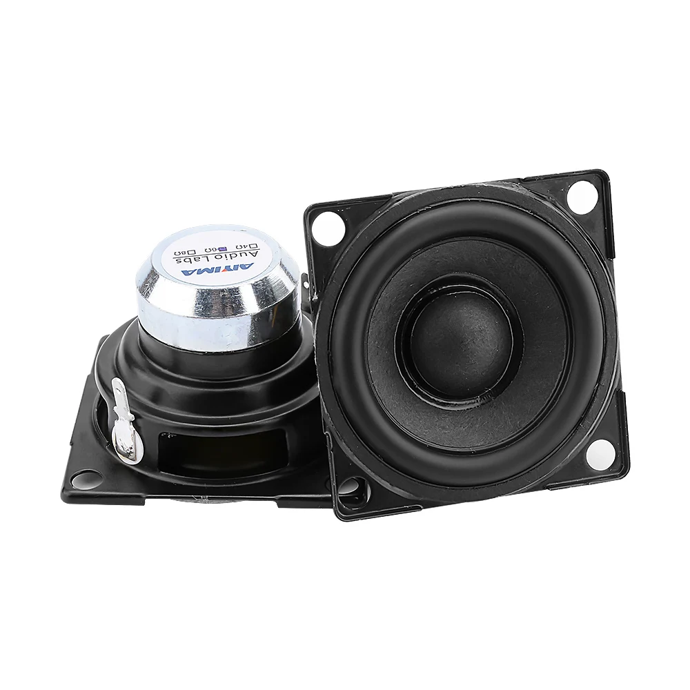 AIYIMA 2Pcs 2 Inch Full Range Speaker Unit 6 Ohm 15W Sound Amplifier Speaker Neodymium Magnetic Loudspeaker DIY Home Theater