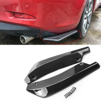 

2pcs/set Car Front Deflector Spoiler Shovels Sticker Car Bumper Spoiler Splitter Diffuser Front Shovel Decorative Auto Stickers
