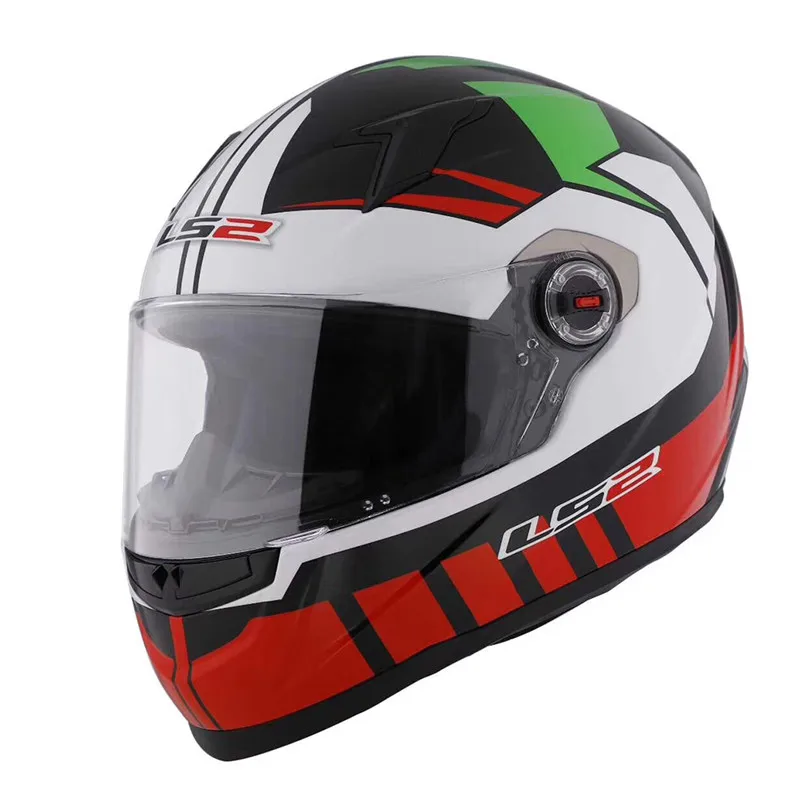LS2 Capacetes de Motociclista мотоциклетный Полнолицевой гоночный шлем классический FF358 Casco Moto новые цвета - Цвет: 4