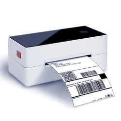 Étiquette d'expédition Imprimante 4 "x 6" Imprimante D'étiquettes Thermiques pour Expédier Des Colis Impression À Grande Vitesse à 150 mm/s Bluetooth Imprimante D'étiquettes 