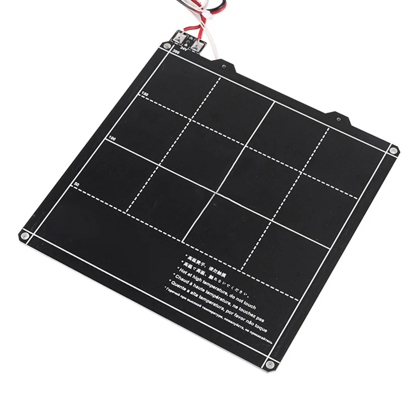 

24V Magnetic Heated Bed and Powder Coated PEI Spring Steel Sheet 3D Printer Parts for Prusa Anet New Arrival