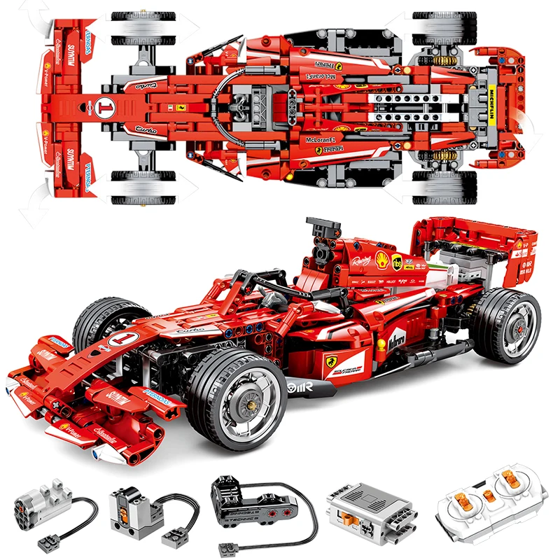 RC двухколесный подходит для мотоцикла Legoings Technic Army Military мотоцикл строительные