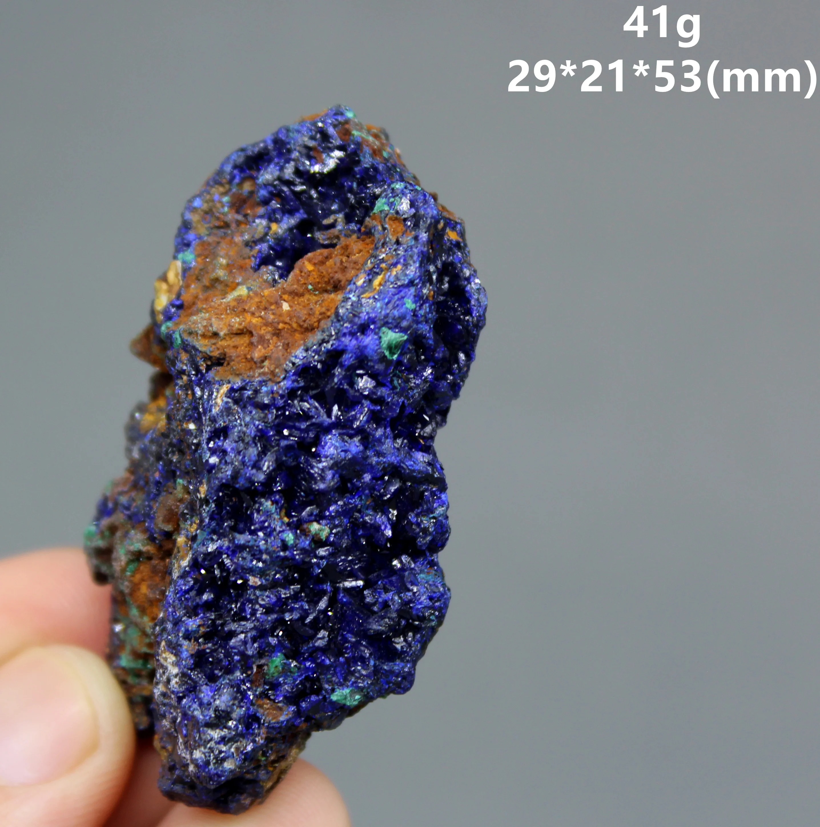100% натуральный Azurite и Малахитовый симбиотический минеральный образец