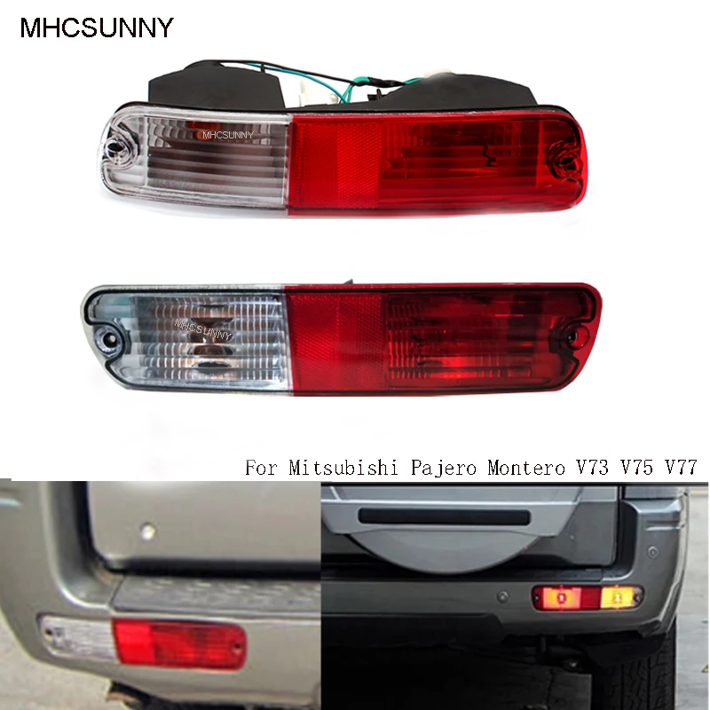 Светильник ний бампер задний фонарь для Mitsubishi Pajero Montero V73 V75 V77 2003 2004 2005 2006 2007