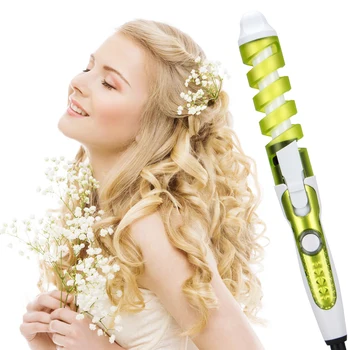 

Hair Curler Magic Spiral Curling Iron Fast Heating Curling Wand Electric Hair Styler Pro Styling Tool Hair Curling Iron