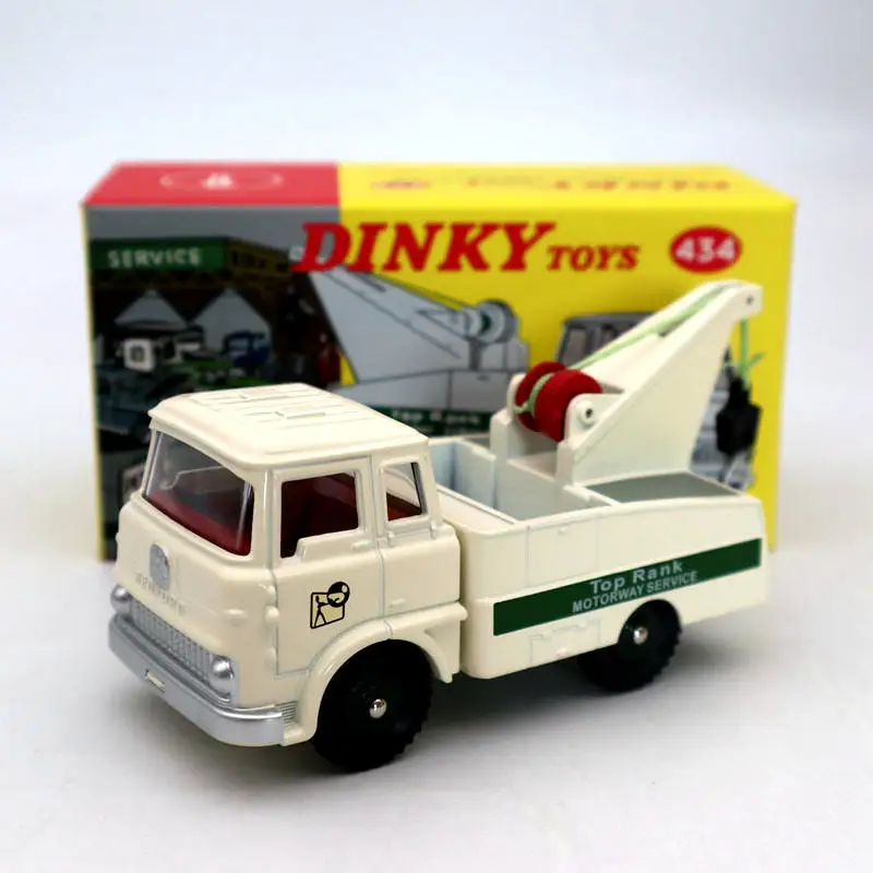 Atlas Dinky toys 434 Bedford TK Crash Truck With Fully Operating Winch Diecast Models Auto Car Gift Collection