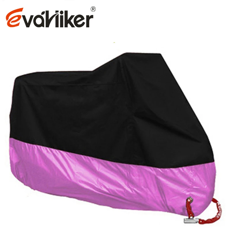 Waterproof Heavy Duty 190T Polyester Motorcycle Cover - All-Season UV & Dust Protection