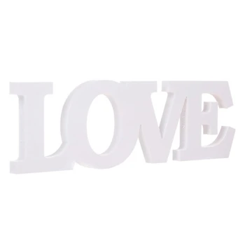 

LOVE Letters Decoration Spray Paint Wood Photo Props Wedding Party Valentine's Day Home Decoration. df
