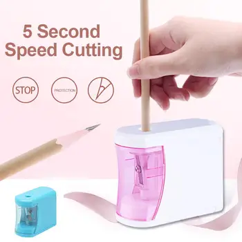 

ElectricElectric Pencil Sharpener Creative Automatic Pencil Sharpener Pencil Knife for Students Kids School Supply