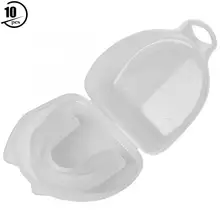 10 шт. Защита зубов для взрослых, Силиконовая Защита рта, Защита зубов, защита для бокса, тхэквондо, Боевая безопасность, аксессуары с коробкой