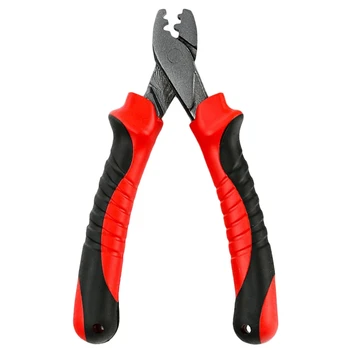 SUPER SALE ❤️ Fishing Crimping Pliers For Fishing Line Barrel Sleeves Fishing Cutter Scissors Fishing Tackle For Grip Hooks Split Rings - discount item 38% OFF Sports & Entertainment