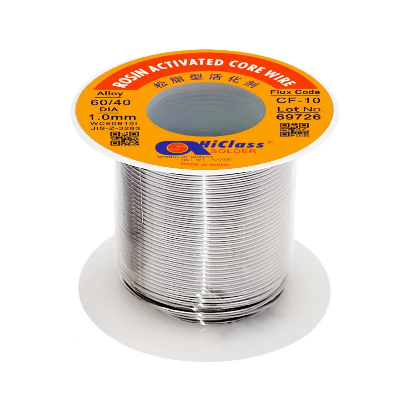 Asahi quality Hiclass Solder Wire Tin 63/37 60/40 soldering Low melting 0.5mm 0.8mm 1.0mm 1.2mm 2.0mm Rosin Core Flux1.8%~ 2.4% Asahi quality Hiclass Solder Wire Tin 63/37 60/40 soldering Low melting 0.5mm 0.8mm 1.0mm 1.2mm 2.0mm Rosin Core Flux1.8%~ 2.4%