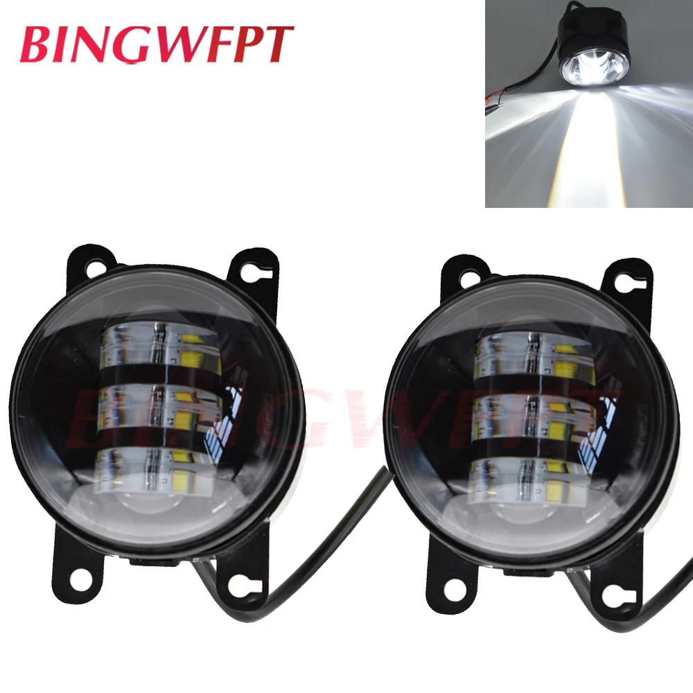 

2pcs/pair LED fog Lights For Renault Megane 2/3 Duster Fluence Koleos Kangoo 2003-2015 For Renault Master II 1998-2010