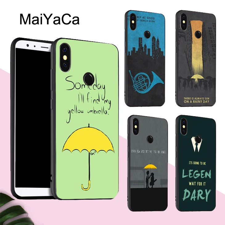 Чехол MaiYaCa с надписью How I Met Your Mother для Red mi Note 9 8 Pro 7 8T 9S 9C POCO X3 F1 чехол Mi 9T 10