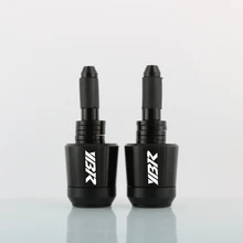 Мотоцикл с ЧПУ Алюминиевый 7/" 22 мм руль ручные ручки рукоятка Торцевая Крышка для YAMAHA YBR125 YBR150 YBR 125 YBR 150 2005