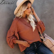 Cheap Diiwii Sweater Woman Loose Pullover Jumper Ladies Long Sleeve Knitted Female Knitwear V Neck Fashion Casual T-Shirts Design Cheap Diiwii Sweater Woman Loose Pullover Jumper Ladies Long Sleeve Knitted Female Knitwear V Neck Fashion Casual T-Shirts Design