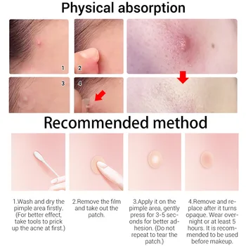 

Tea Tree Skin Patch Acne Pimple Patch Reduce Invisible Stickers for Skin Care MP789