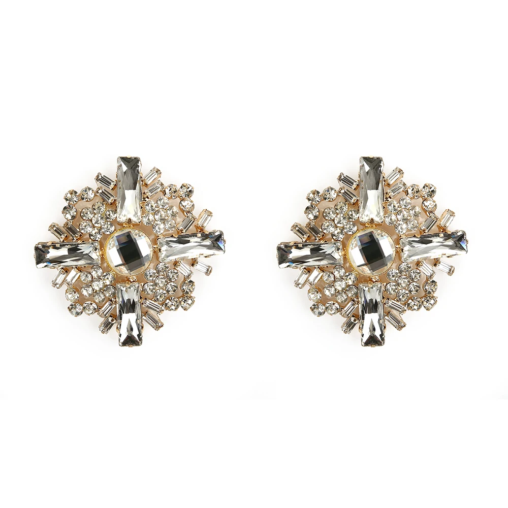 

Women 1 Pair Rhinestone Decor Nipple Cover Sexy Crystal Nipple Protector Breast Wear Reusable Self Adhesive Bra Nipple Pasties