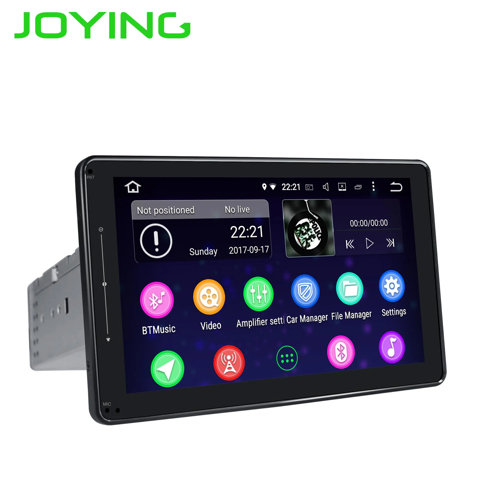 Joying 1280*720 разрешение Универсальный Один 1 Din мультимедиа для Android плеер gps 2G+ 32G rom сенсорный скользящий экран управления DSP