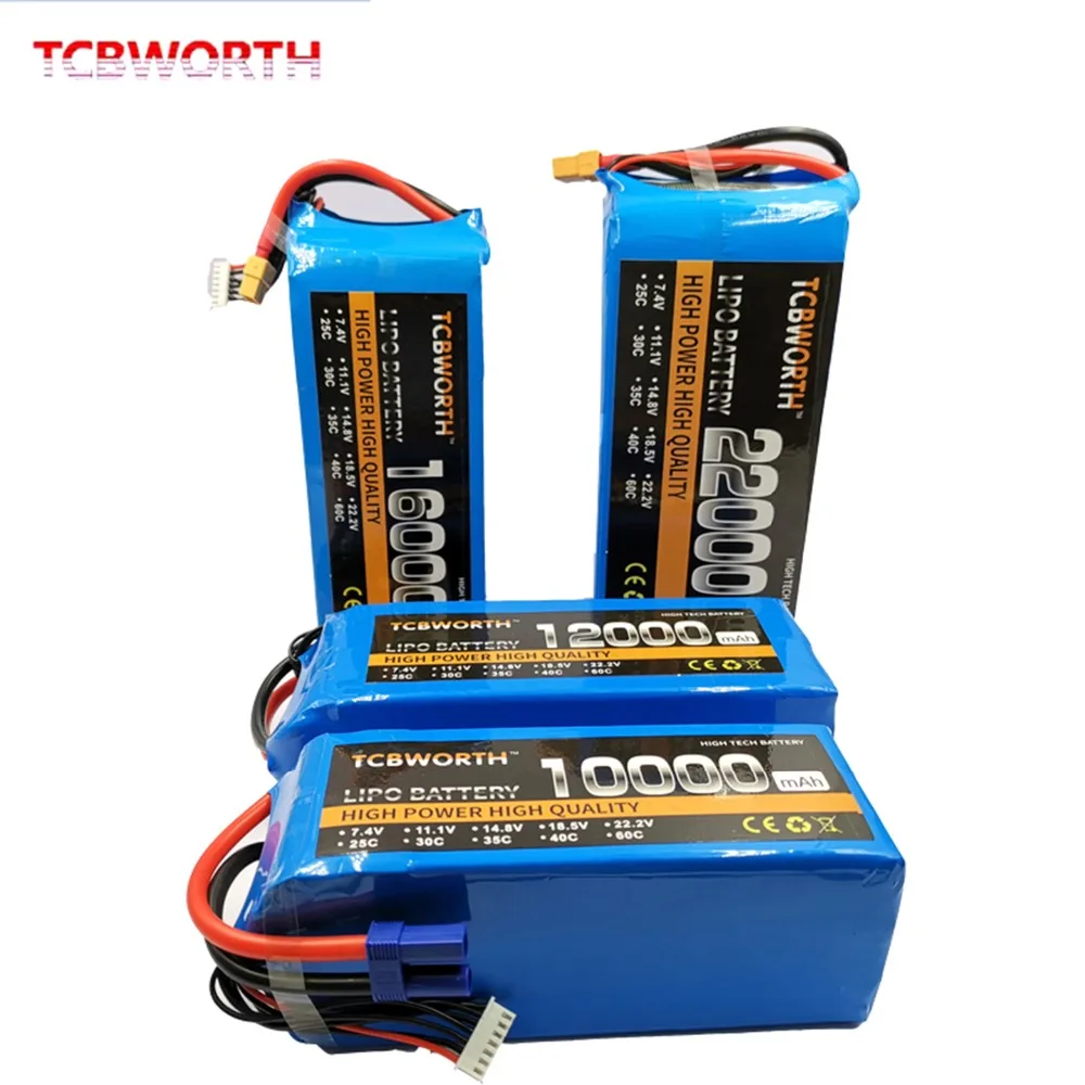 RC LiPo батарея 5S 18,5 V 22000mAh 25C для RC автомобиль самолет, танк модели игрушек 5S RC Li-Po батарея