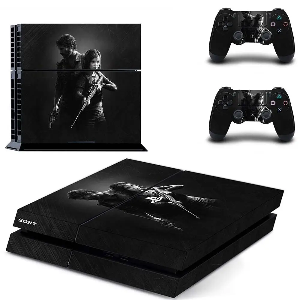 QPTM0259 Игра последний из нас полное покрытие PS4 стикер s Play станция 4 кожа Наклейка для playstation 4 PS4 консоль и контроллер кожи - Цвет: QPTM0259