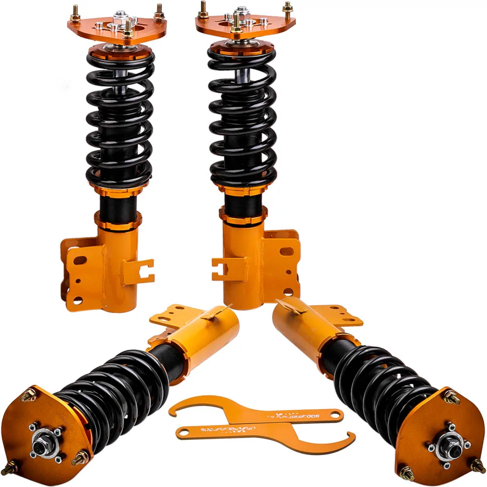 Adj Height Coilovers Struts for Subaru Forester 1998-2002 2.5L Shocks Absorbers
