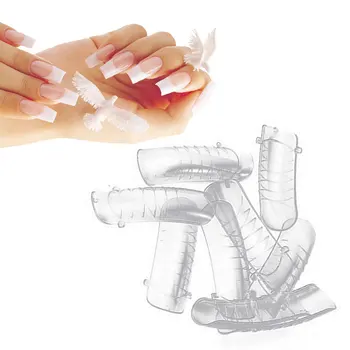 

120pcs Nail Extension Gel Tool Finger Nail Arts Shapebuilding Mold Accessories Full Cover KG66