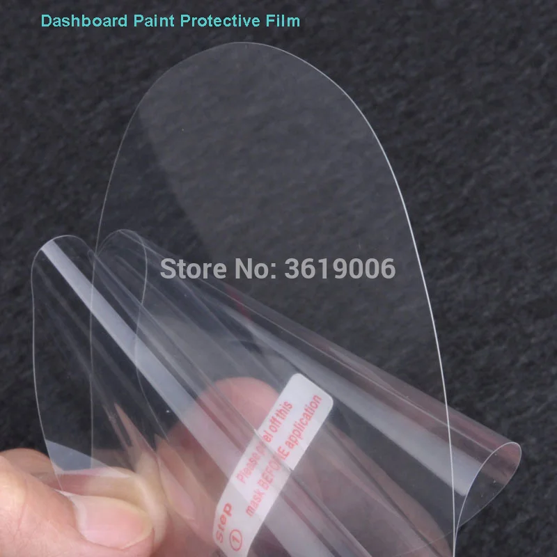 TOMMIA For Audi Q3 13-19 Screen Protector HD 4H Dashboard Protection Film Anti-scratches Car Sticker