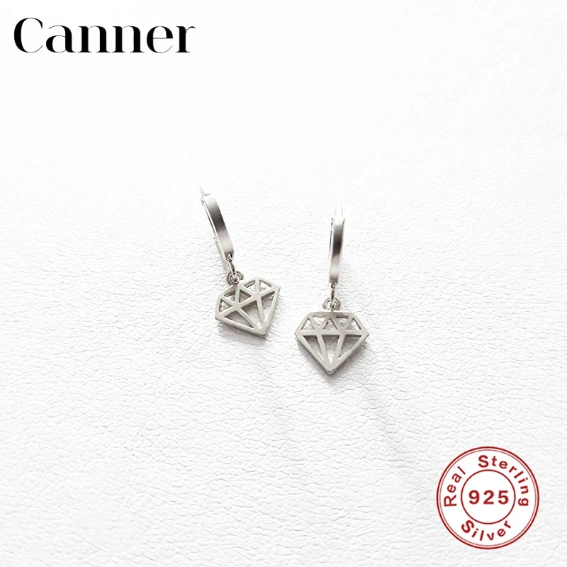 2 silver 925 пробы, серебряные маленькие серьги-кольца для женщин, простой геометрический крест/круг звезд, крошечные серьги-кольца, женские модные ювелирные изделия - Окраска металла: 2 silver