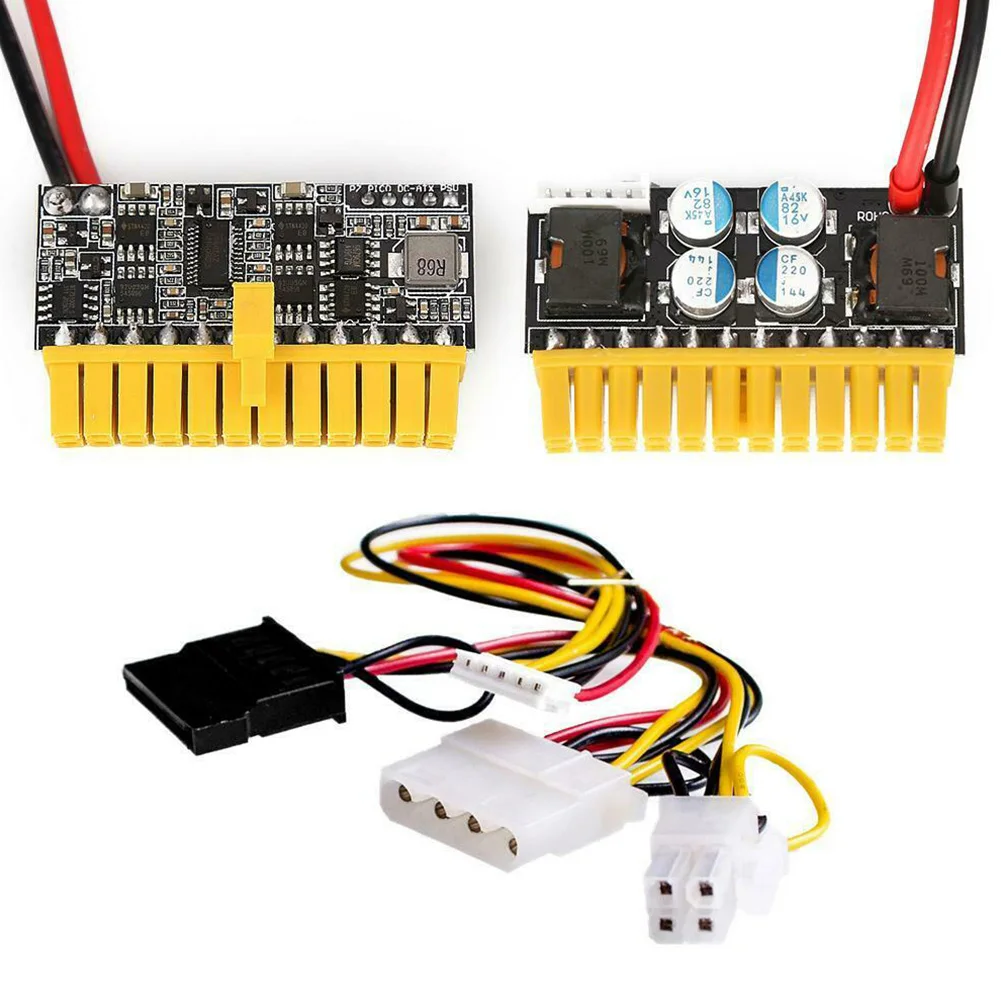 

Inline Parts 12V 180W Replacement 24Pin Mini PicoPSU DC-ATX Durable Tool Power Module Computers Accessories Board High Power