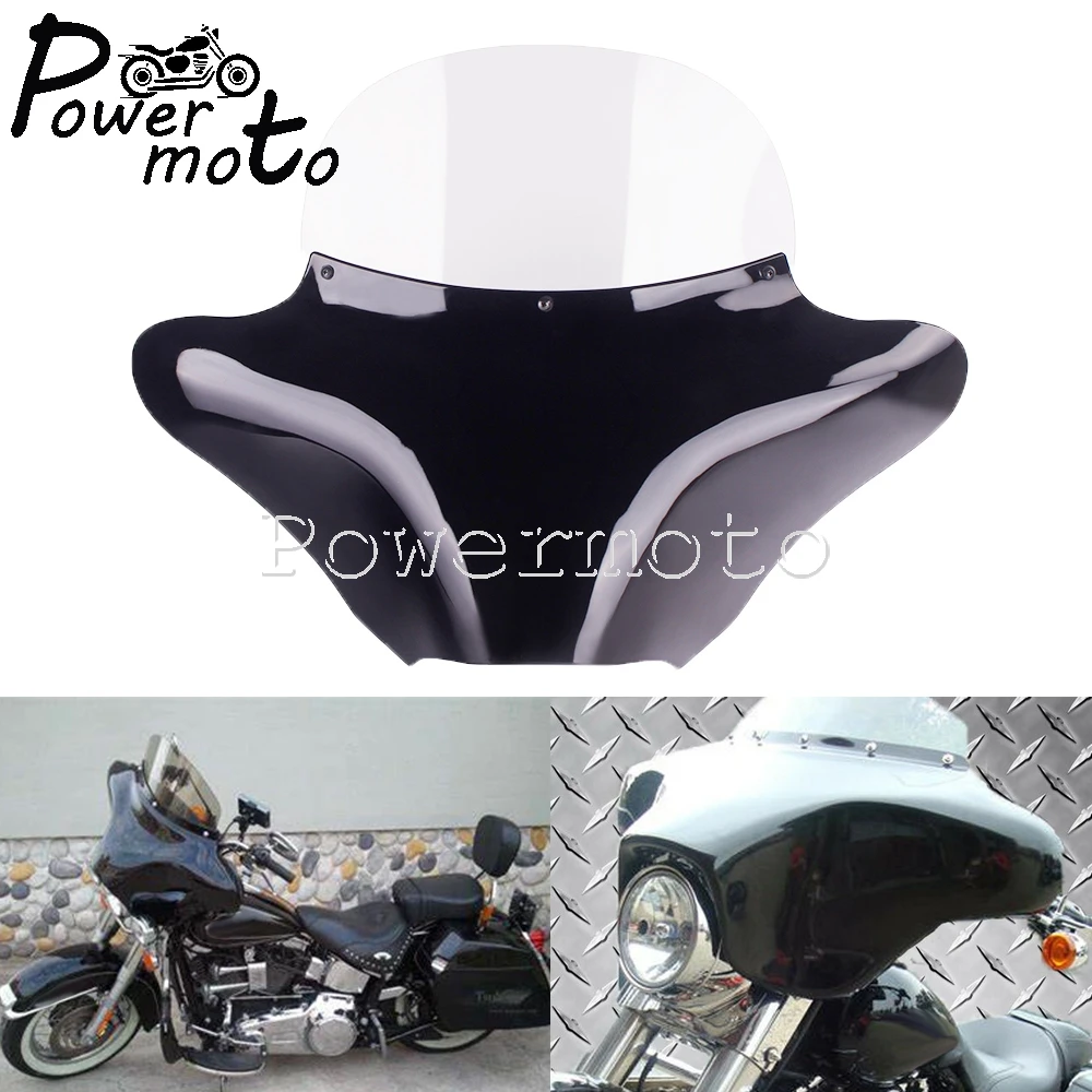 Передняя фара для мотоцикла обтекатель лобового стекла Harley Softail FLST Road King FLHR Suzuki