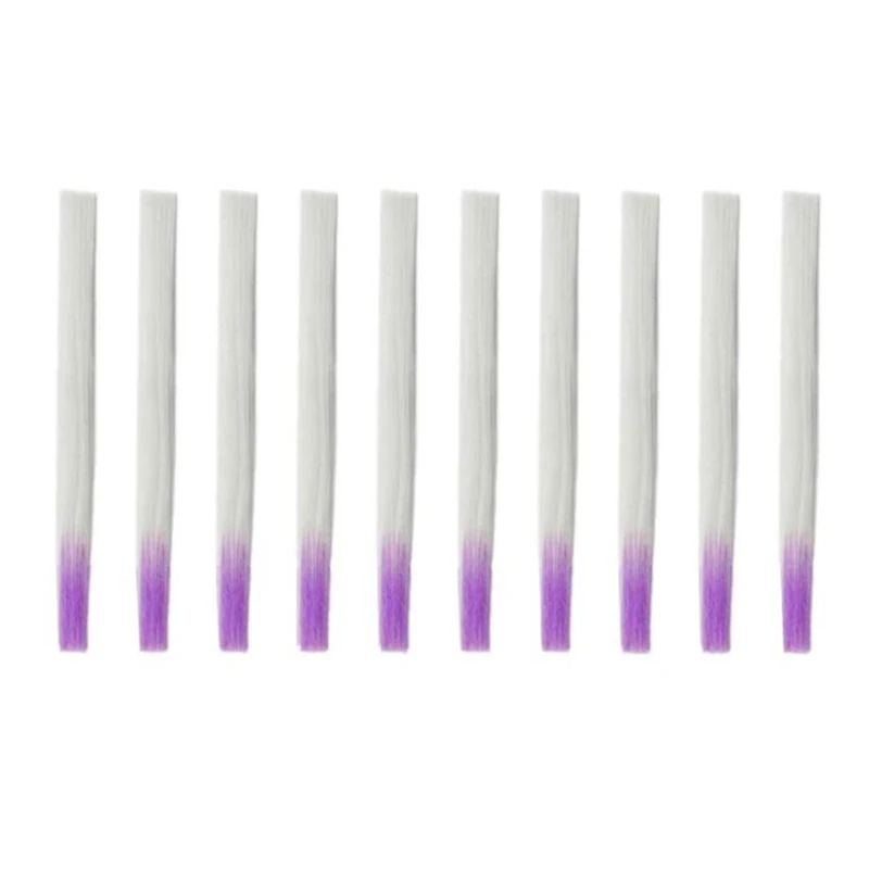 10pcs Silk Fiber Optic for Nail Extension Form Non-Woven Silk UV Gel Building Fiber Manicure Tools MH88