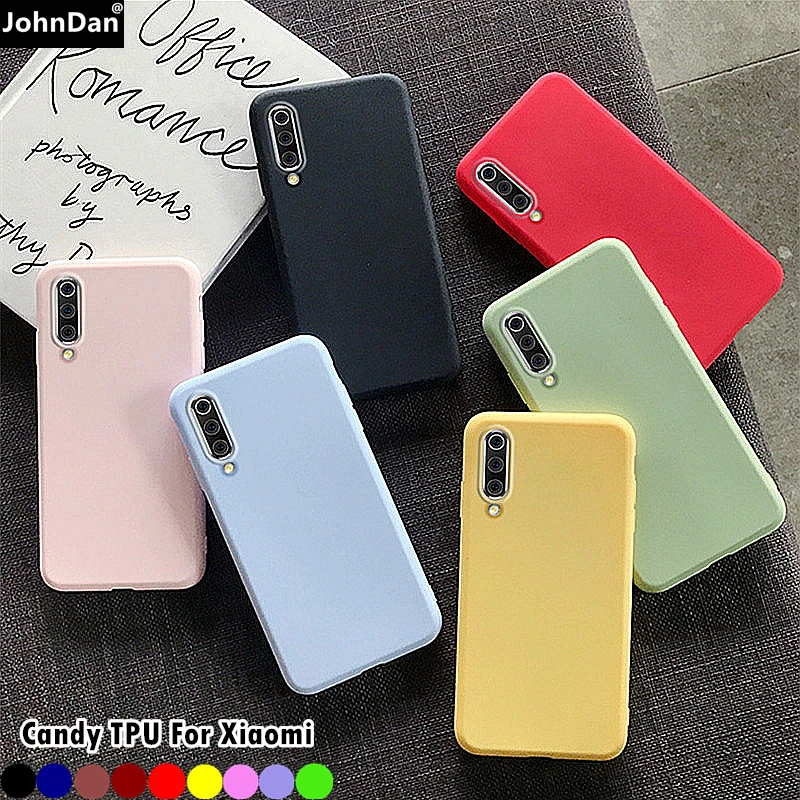 Силиконовый чехол для Xiaomi Mi 10i 10T 9T 9 8 Note 10 A2 Lite A1 A3 Little Poco X3 NFC M3 M2 F2 Pro PocoPhone F1|Бамперы|