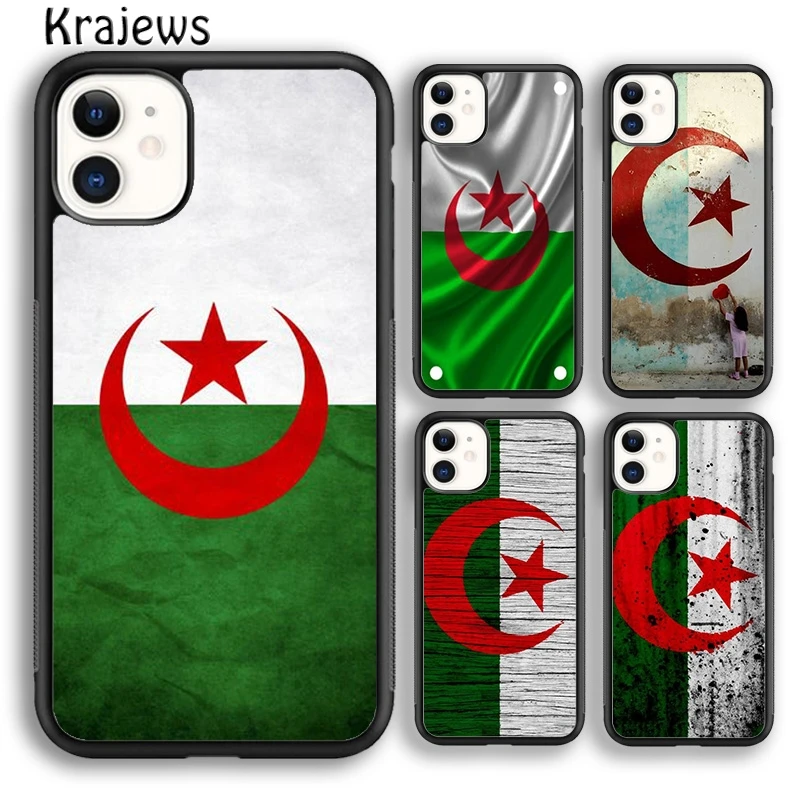 Чехол для телефона с флагом Алжира iPhone 5 SE 6s 7 8 plus X XR XS 11 12 pro max Samsung Galaxy S7 S8 S9 S10 |