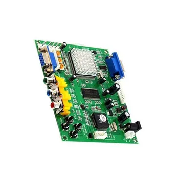 

Projector LCD CRT High Definition PCB For Arcade Home Game Video Converter Board Mini Green RGB CGA EGA YUV To VGA Monitor