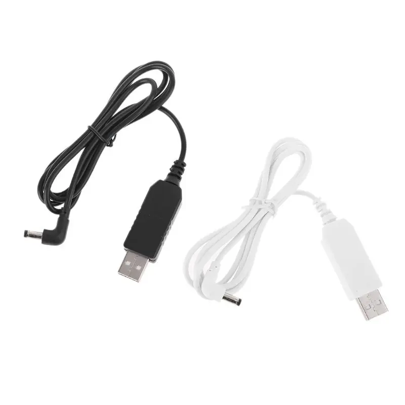 

M2EC Universal 90 Degree USB 5V to 12V 4.0x1.7mm Power Supply Cable for Tmall Smart Speaker Echo Dot 3rd Router LED Strip 1m