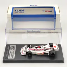 

Kyosho 1:43 Kojima KE009 1977 JAPAN GP #51 N.TAKAHARA KKB001 Resin Models Car Limited Collection
