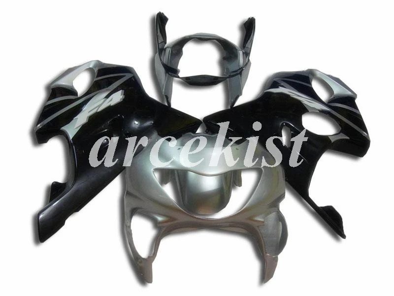 

New ABS Injection Mold Motorcycle Fairings Kit Fit for HONDA CBR600 F4 1999 2000 99 00 FS Silver Black