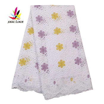 

Dry Lace Swiss Voile High Quality White Voile Austria African Nigerian Swiss Latest Voile Lace Fabric in Switzerland XZ2953B-5