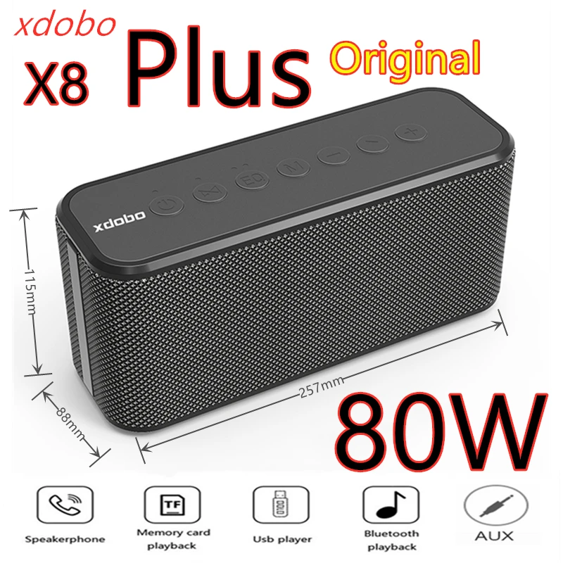Xdobo Bluetooth付きX8Plusワイヤレスステレオスピーカー,防水,低音用,屋外用|Portable Speakers| - AliExpress Xdobo Bluetooth付きX8Plusワイヤレスステレオスピーカー,防水,低音用,屋外用|Portable Speakers| - AliExpress
