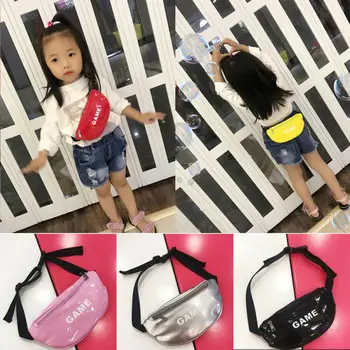 

4 Colors Fashion New Toddler Baby Girls Kids Waist Bag Pack Outdoor Sports Pouch Belt Hip Chest Crossbody Travel Purse